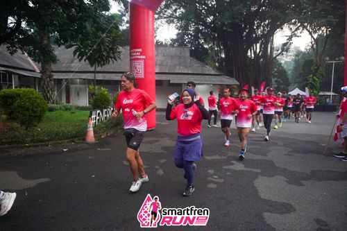 Race photo from Shakeout Run - Smartfren Run