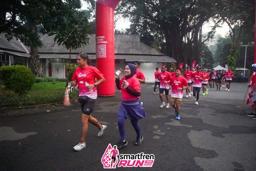 Race photo from Shakeout Run - Smartfren Run