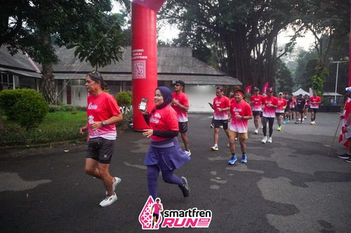 Race photo from Shakeout Run - Smartfren Run