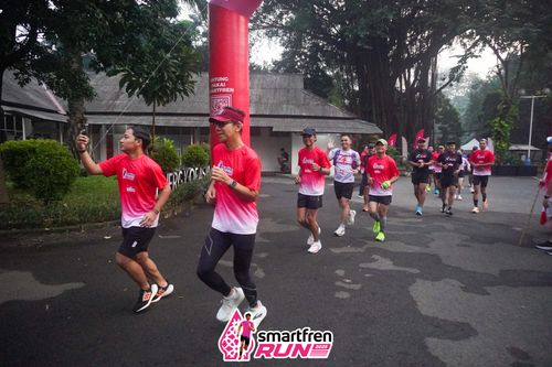 Race photo from Shakeout Run - Smartfren Run