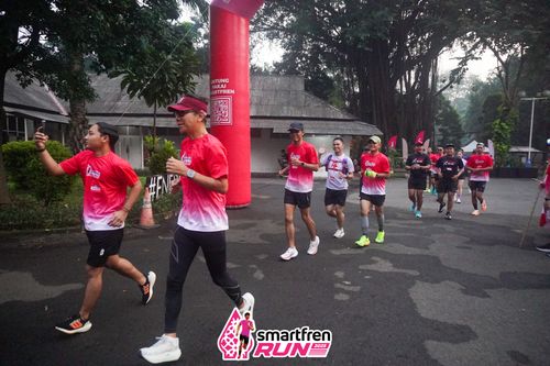 Race photo from Shakeout Run - Smartfren Run