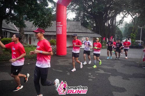 Race photo from Shakeout Run - Smartfren Run