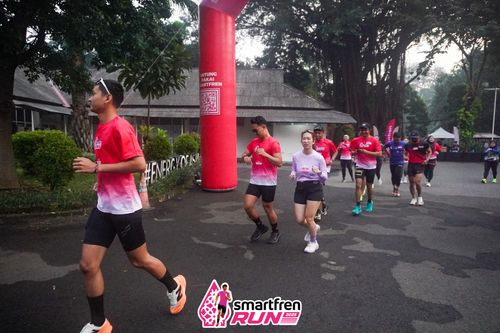 Race photo from Shakeout Run - Smartfren Run