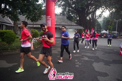 Race photo from Shakeout Run - Smartfren Run