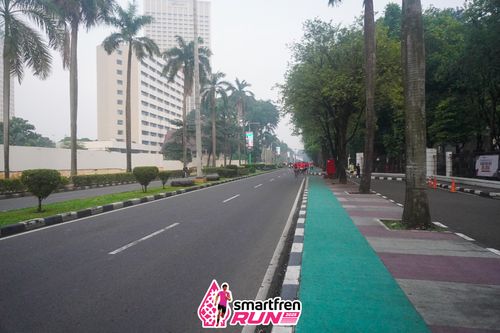 Race photo from Shakeout Run - Smartfren Run