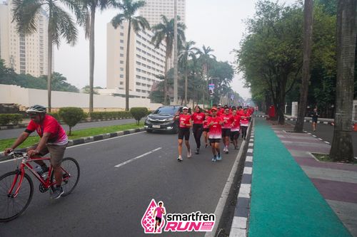 Race photo from Shakeout Run - Smartfren Run