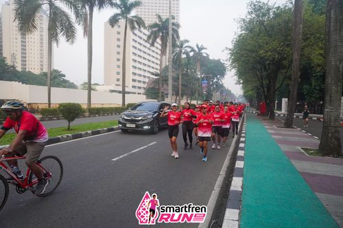 Race photo from Shakeout Run - Smartfren Run