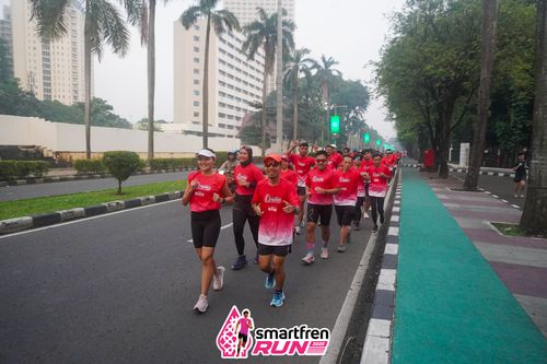 Race photo from Shakeout Run - Smartfren Run