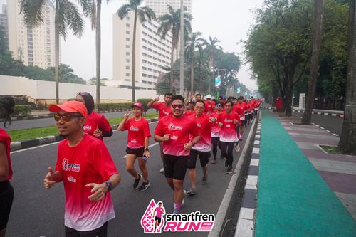 Race photo from Shakeout Run - Smartfren Run
