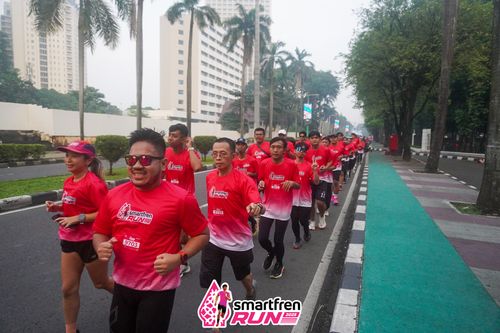 Race photo from Shakeout Run - Smartfren Run