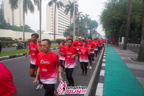 Race photo from Shakeout Run - Smartfren Run
