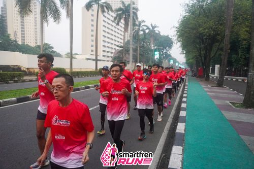 Race photo from Shakeout Run - Smartfren Run