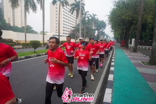 Race photo from Shakeout Run - Smartfren Run