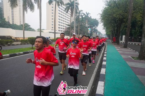 Race photo from Shakeout Run - Smartfren Run