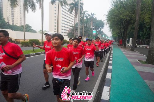 Race photo from Shakeout Run - Smartfren Run