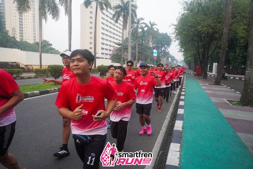 Race photo from Shakeout Run - Smartfren Run