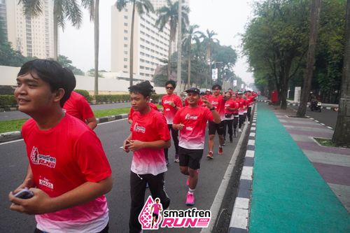 Race photo from Shakeout Run - Smartfren Run
