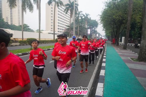 Race photo from Shakeout Run - Smartfren Run