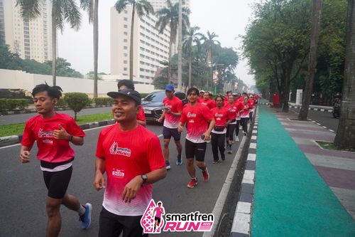 Race photo from Shakeout Run - Smartfren Run