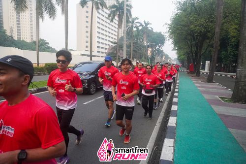 Race photo from Shakeout Run - Smartfren Run