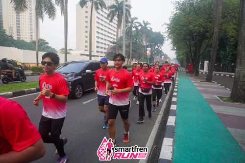 Race photo from Shakeout Run - Smartfren Run