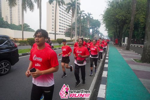 Race photo from Shakeout Run - Smartfren Run