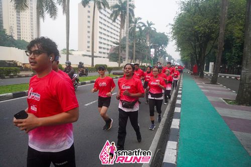 Race photo from Shakeout Run - Smartfren Run