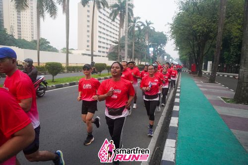 Race photo from Shakeout Run - Smartfren Run