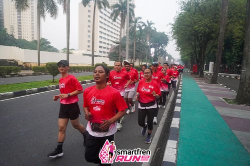 Race photo from Shakeout Run - Smartfren Run