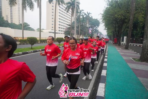 Race photo from Shakeout Run - Smartfren Run