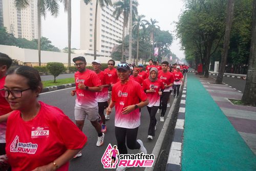 Race photo from Shakeout Run - Smartfren Run