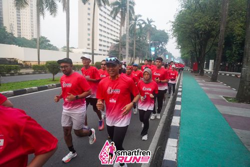 Race photo from Shakeout Run - Smartfren Run