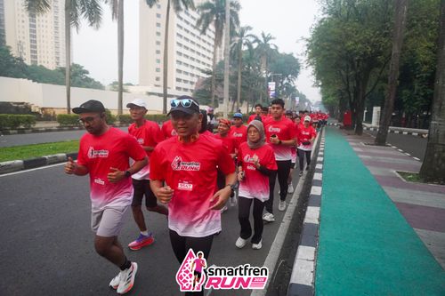 Race photo from Shakeout Run - Smartfren Run