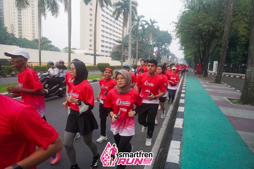 Race photo from Shakeout Run - Smartfren Run