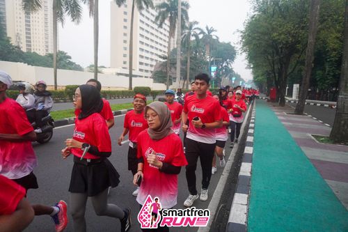 Race photo from Shakeout Run - Smartfren Run