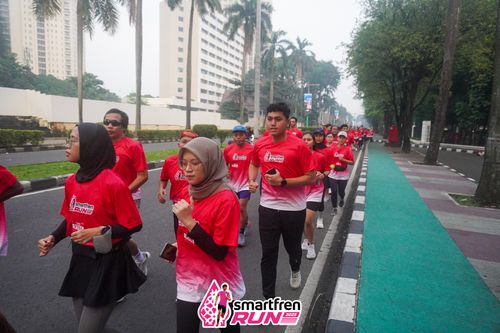 Race photo from Shakeout Run - Smartfren Run