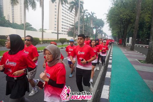Race photo from Shakeout Run - Smartfren Run