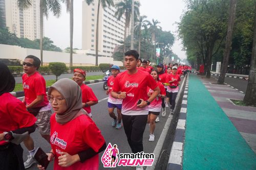 Race photo from Shakeout Run - Smartfren Run