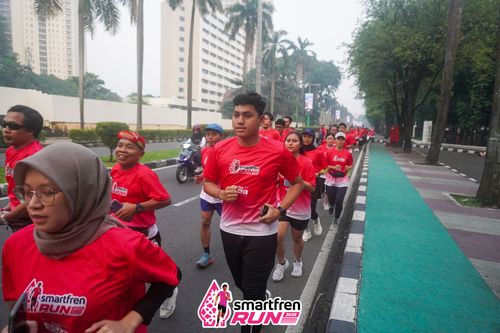 Race photo from Shakeout Run - Smartfren Run