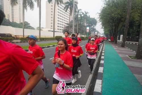 Race photo from Shakeout Run - Smartfren Run
