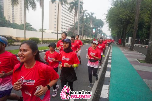 Race photo from Shakeout Run - Smartfren Run