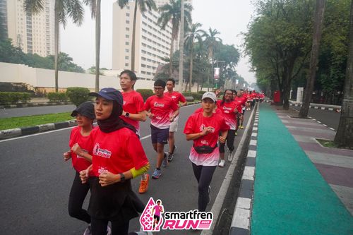Race photo from Shakeout Run - Smartfren Run