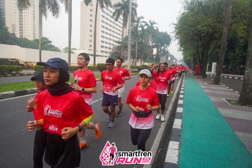 Race photo from Shakeout Run - Smartfren Run