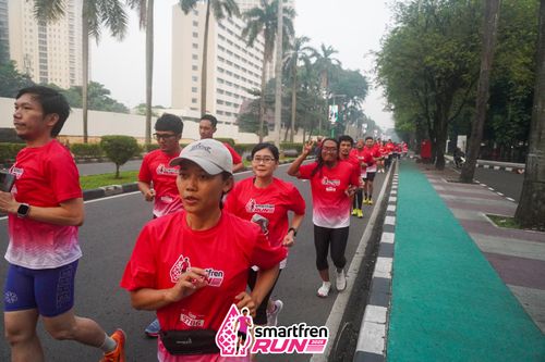 Race photo from Shakeout Run - Smartfren Run
