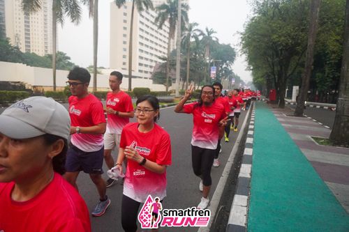 Race photo from Shakeout Run - Smartfren Run