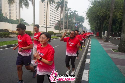 Race photo from Shakeout Run - Smartfren Run