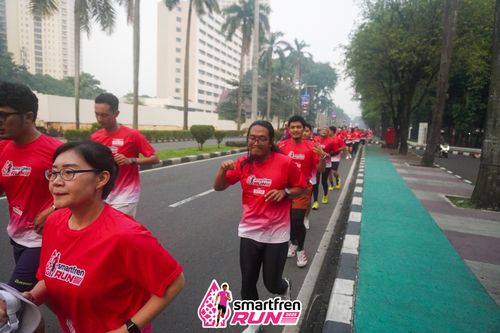 Race photo from Shakeout Run - Smartfren Run