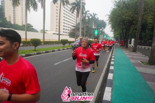 Race photo from Shakeout Run - Smartfren Run