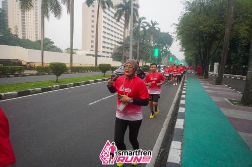 Race photo from Shakeout Run - Smartfren Run