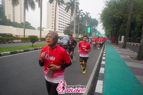 Race photo from Shakeout Run - Smartfren Run